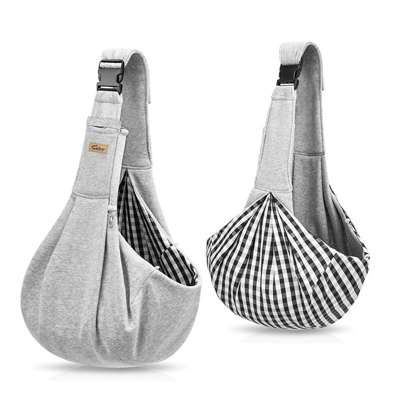 Portable Breathable Pet Travel Sling Carrier Bag For Outdoor Use