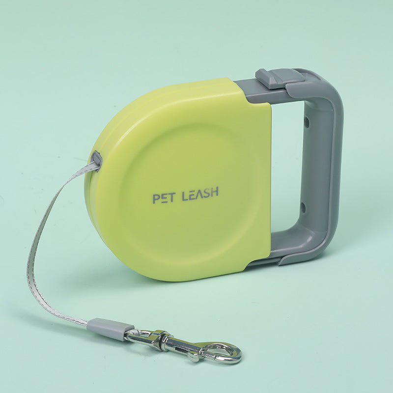 Retractable Handle For Pet Leash Comfortable Grip