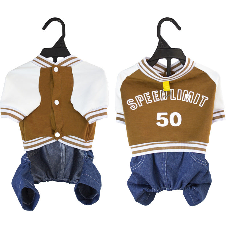 Four-Legged Fashion Pet Sweater Stylish Cozy Wear