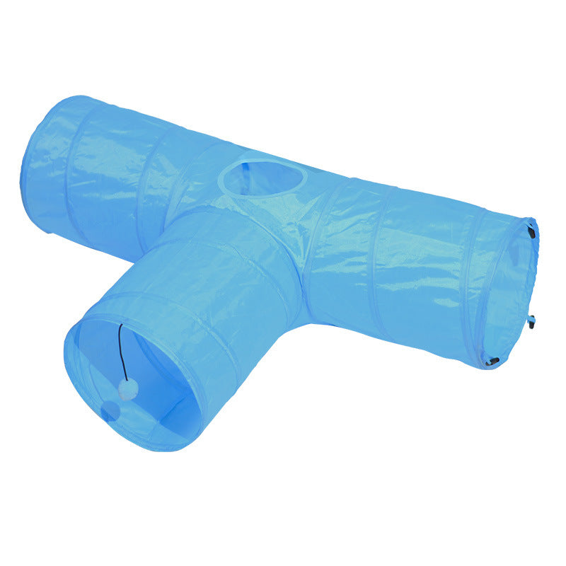 Foldable Interactive Tunnel Toy For Pets