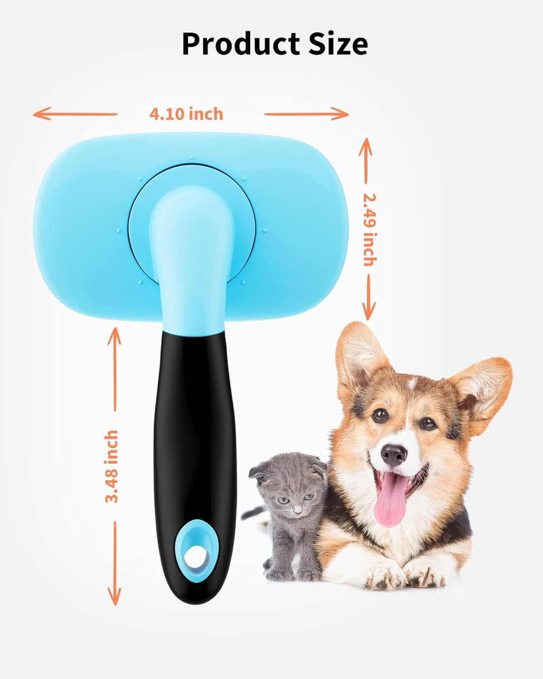 Pet Grooming Brush Dog and Cat Shedding Hair Remover Tool