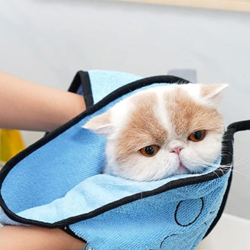 Quick-Absorb Pet Bath Towel