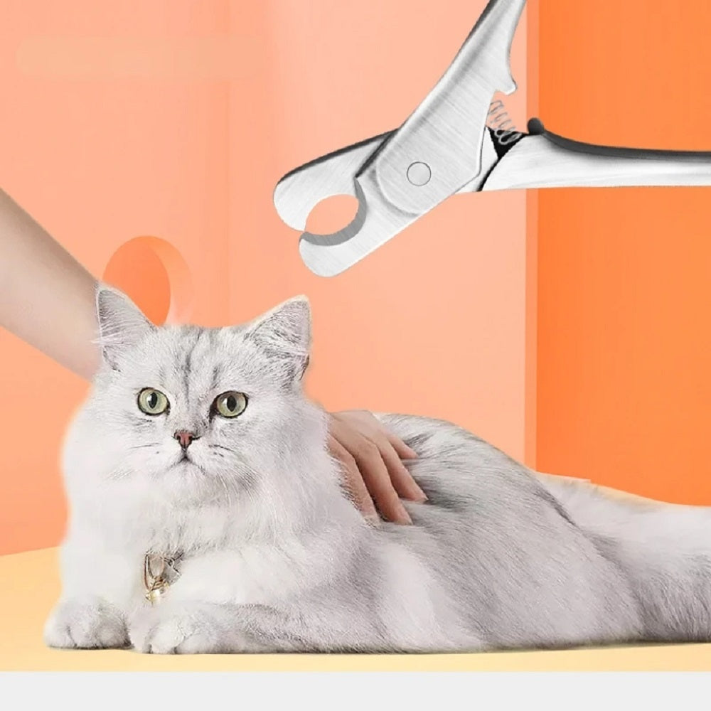 Professional Pet Nail Clipper Sharp Safe Stainless Steel Grooming Tool