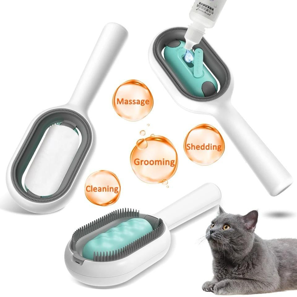 Pet Dematting Grooming Brush Dog and Cat Hair Remover Tool