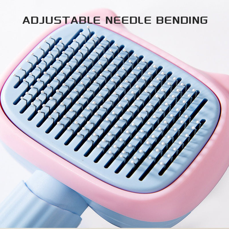 Deshedding And Dematting Grooming Brush For Pets Of All Hair Types