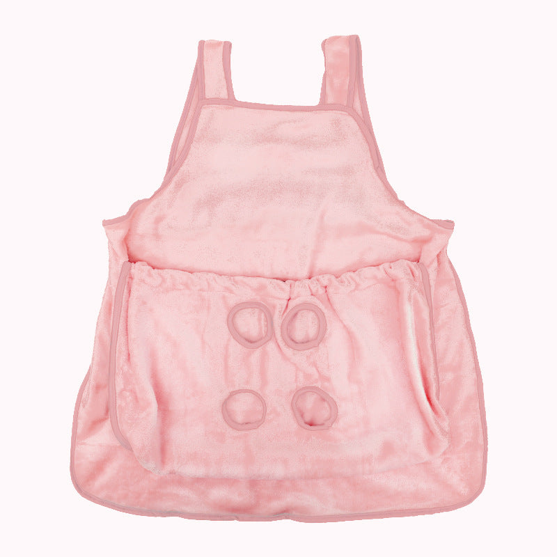 Outdoor Pet Carrier Apron Small Hanging Chest Bag