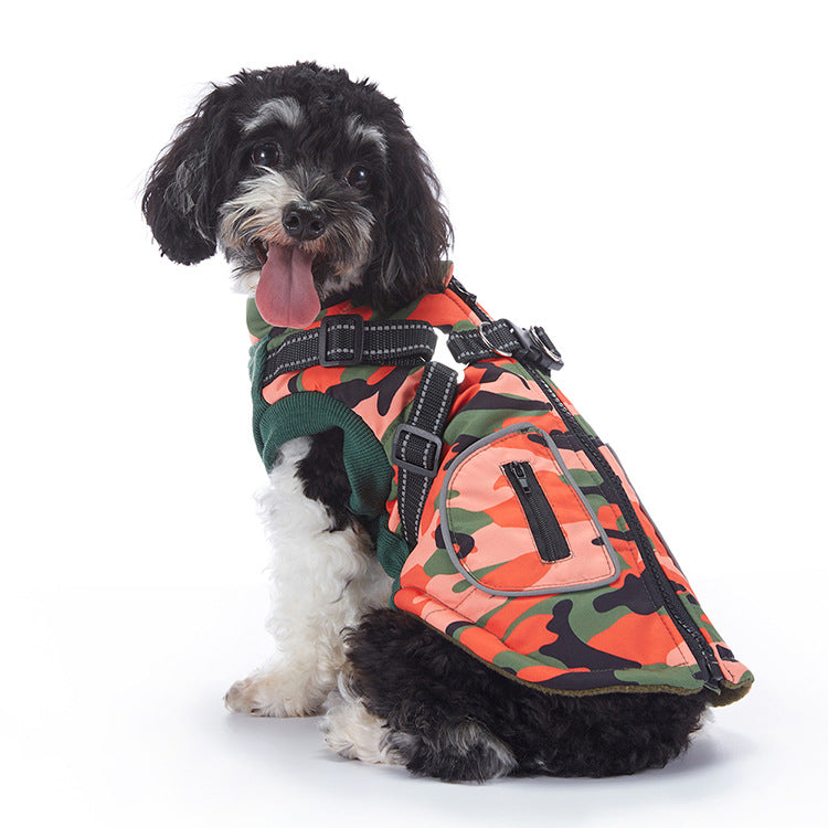 Winter Cashmere Pet Jacket Warm Comfortable Coat