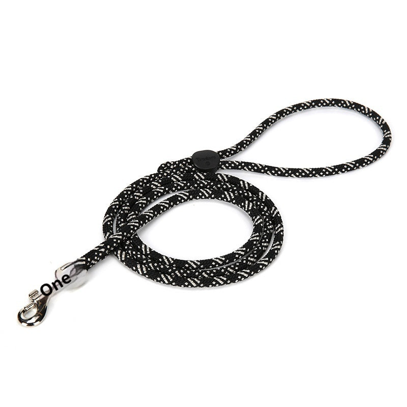 Colorful Adjustable Sliding Pet Leash Durable Walking Strap