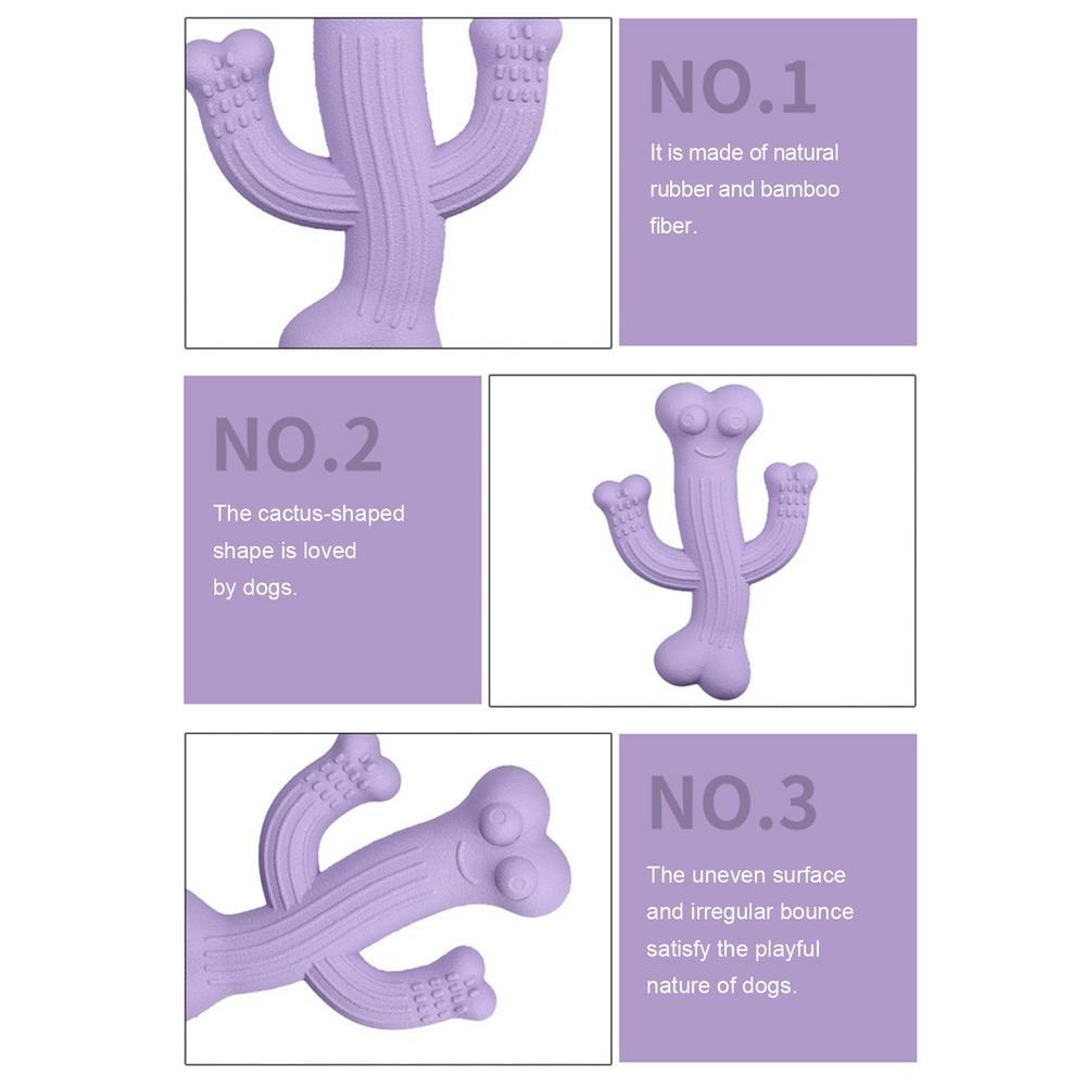 Cactus Chew Toy Durable Interactive Pet Toy for Dogs