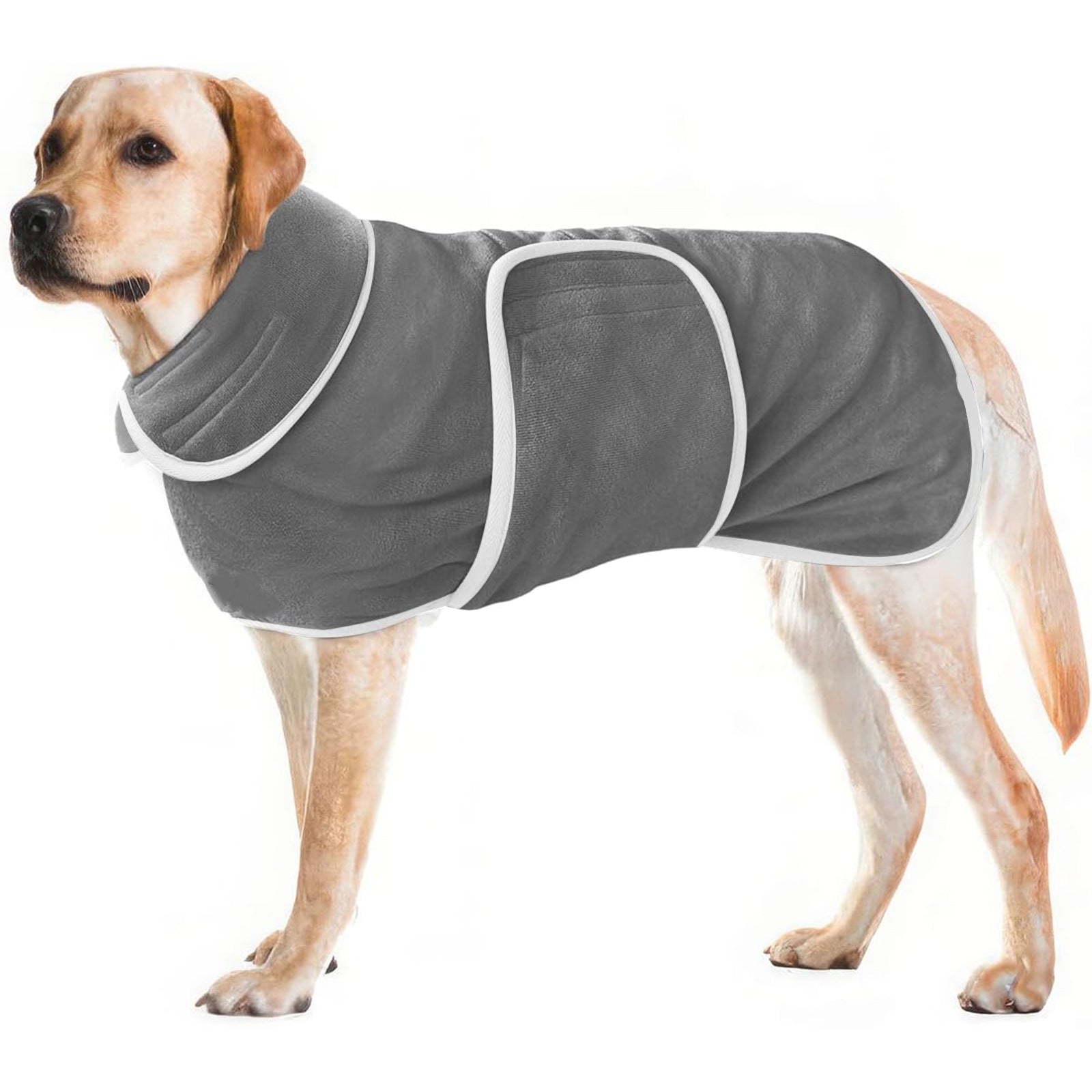 Super Absorbent Microfiber Pet Bathrobe And Towel Coat