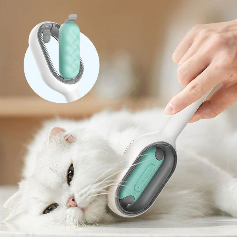 Pet Dematting Grooming Brush Dog and Cat Hair Remover Tool