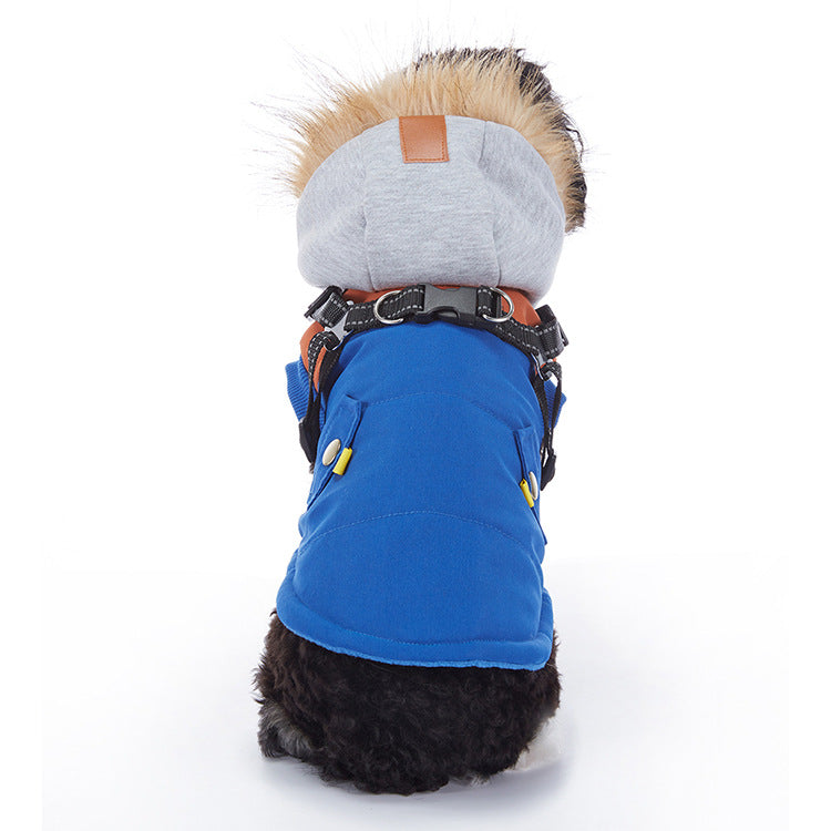 Winter Cashmere Pet Jacket Warm Comfortable Coat