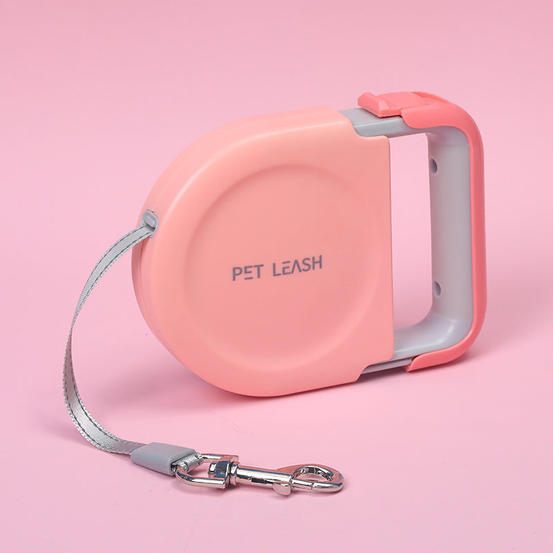 Retractable Handle For Pet Leash Comfortable Grip